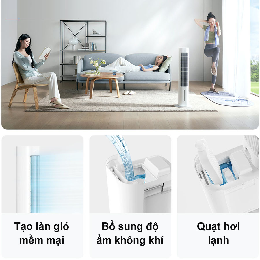 Quạt tháp hơi nước Xiaomi Mijia ZFSLFS01DM - Điện Máy Plus