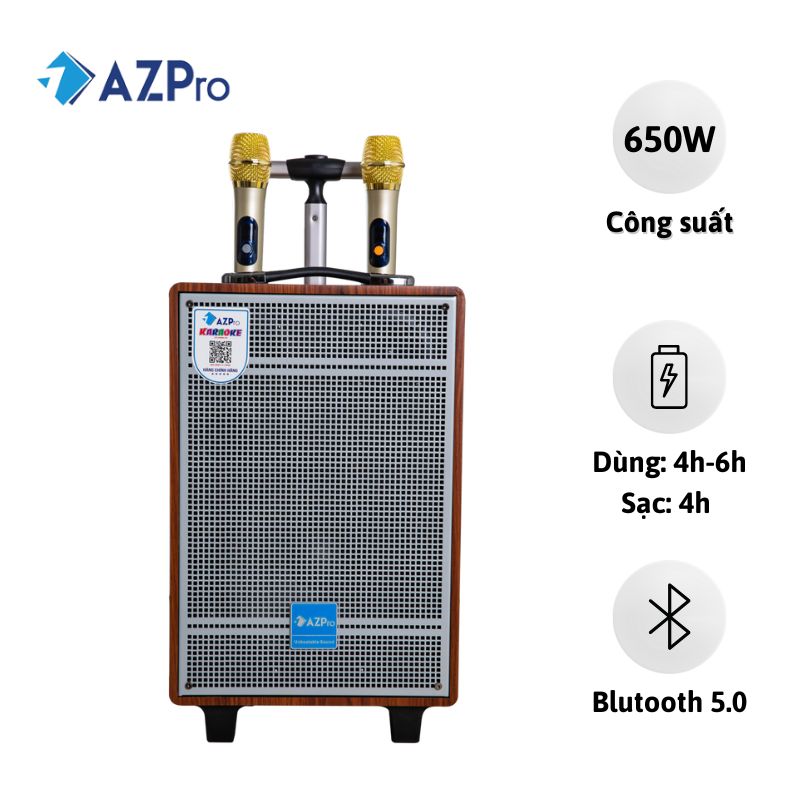 Loa Kéo AZ-308 Bas 20 (3 ĐT)