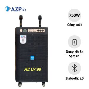 Loa Kéo Karaoke Liền Vang Cap Cấp AZ-LV99 (Bas 40 Liền Vang)