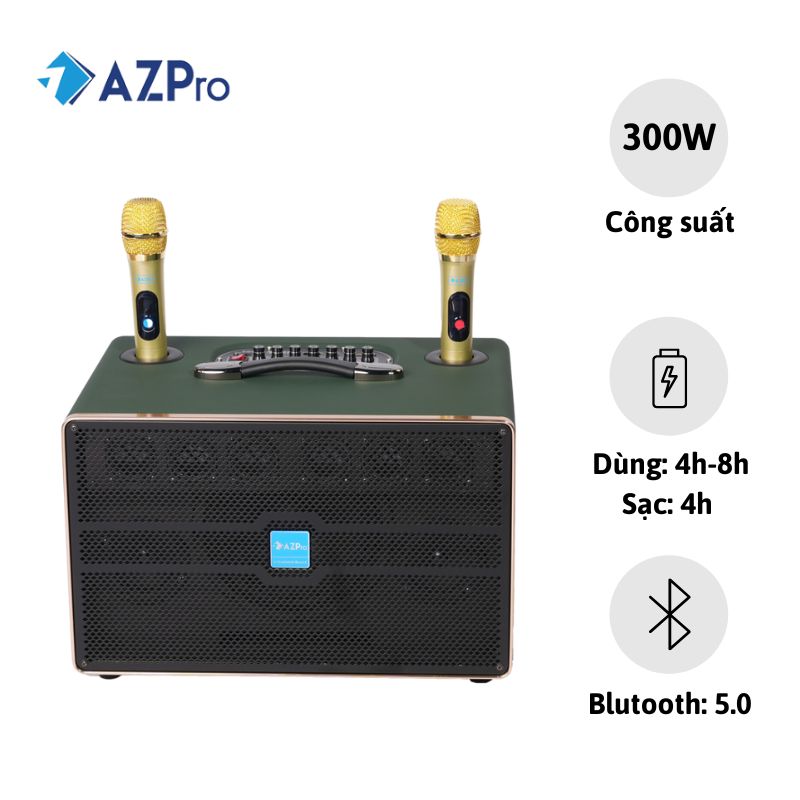 Loa Xách Tay AZ-589 Bas 20 - Điện Máy Plus