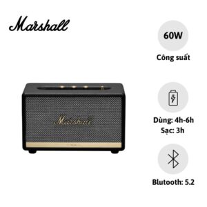 LOA MARSHALL ACTON II - MÀU ĐEN