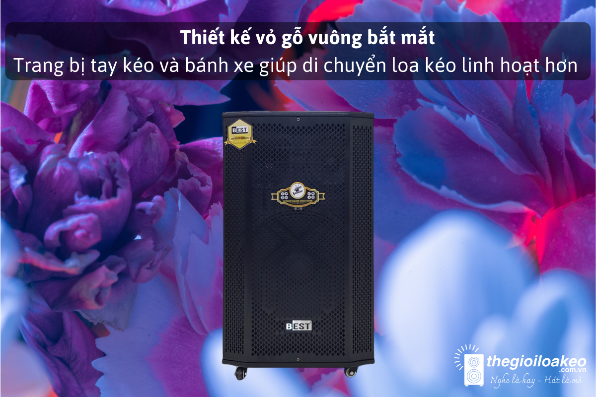 LOA KÉO KARAOKE DI ĐỘNG BEST 6850 - Điện Máy Plus