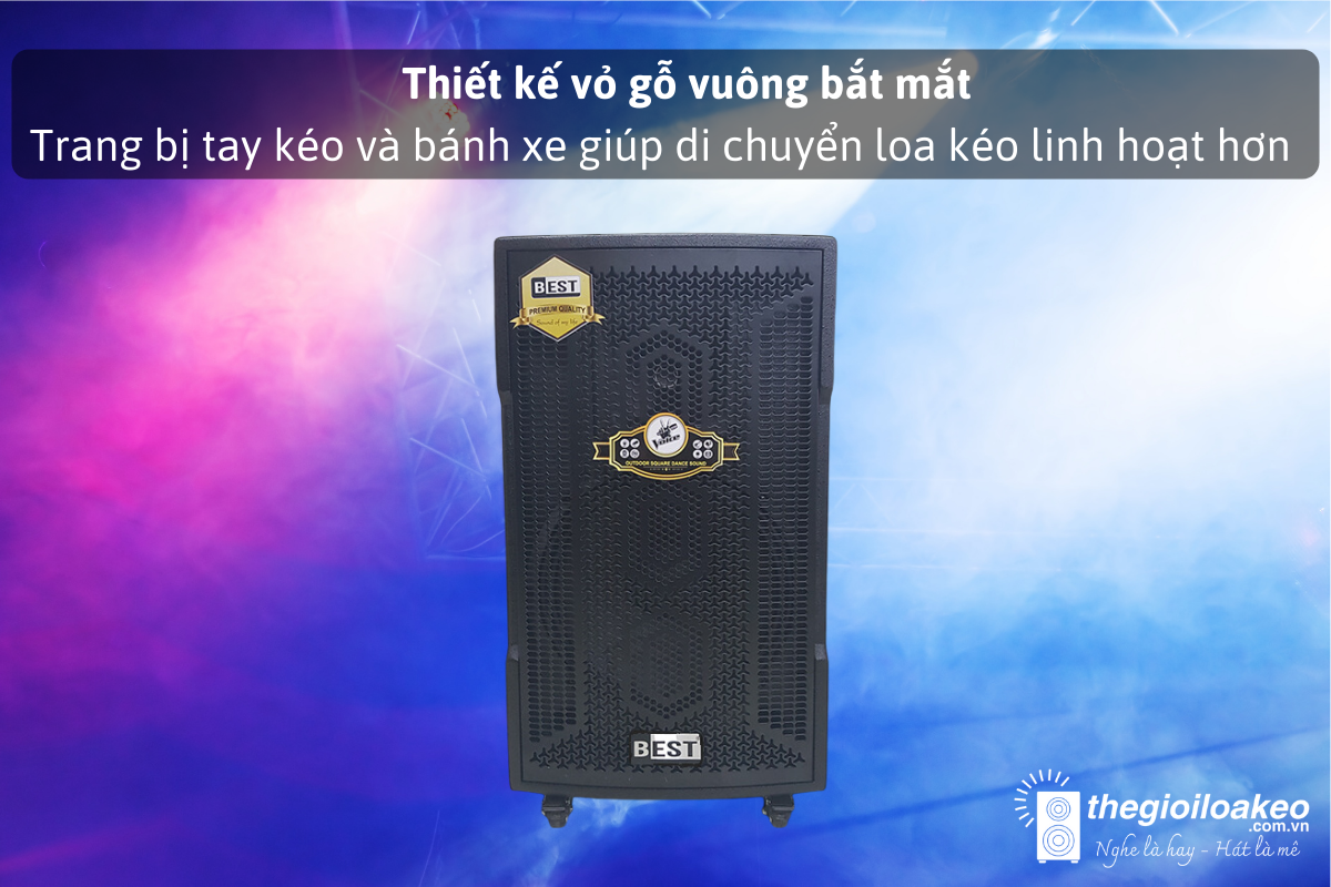 LOA KÉO KARAOKE DI ĐỘNG BEST 6800 PRO (NEW) - Điện Máy Plus