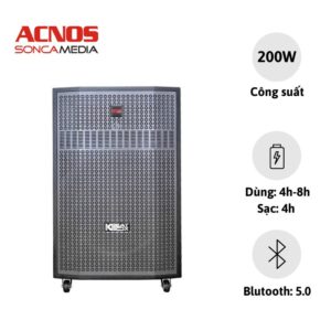 Loa Kéo Acnos CB56GD-Bass 50 (3 ĐT)