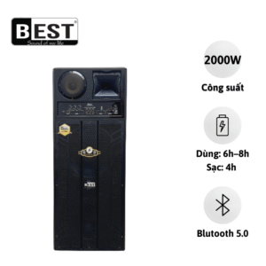 LOA KÉO KARAOKE ĐIỆN DI ĐỘNG BEST B-9200
