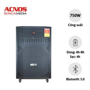 Loa Kéo Acnos CB501GD-Bass 50 (3 ĐT)