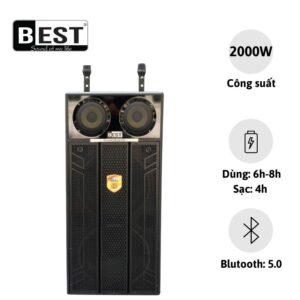 Loa Kéo KARAOKE Best-B8300 (2 Bass 40 Đứng)