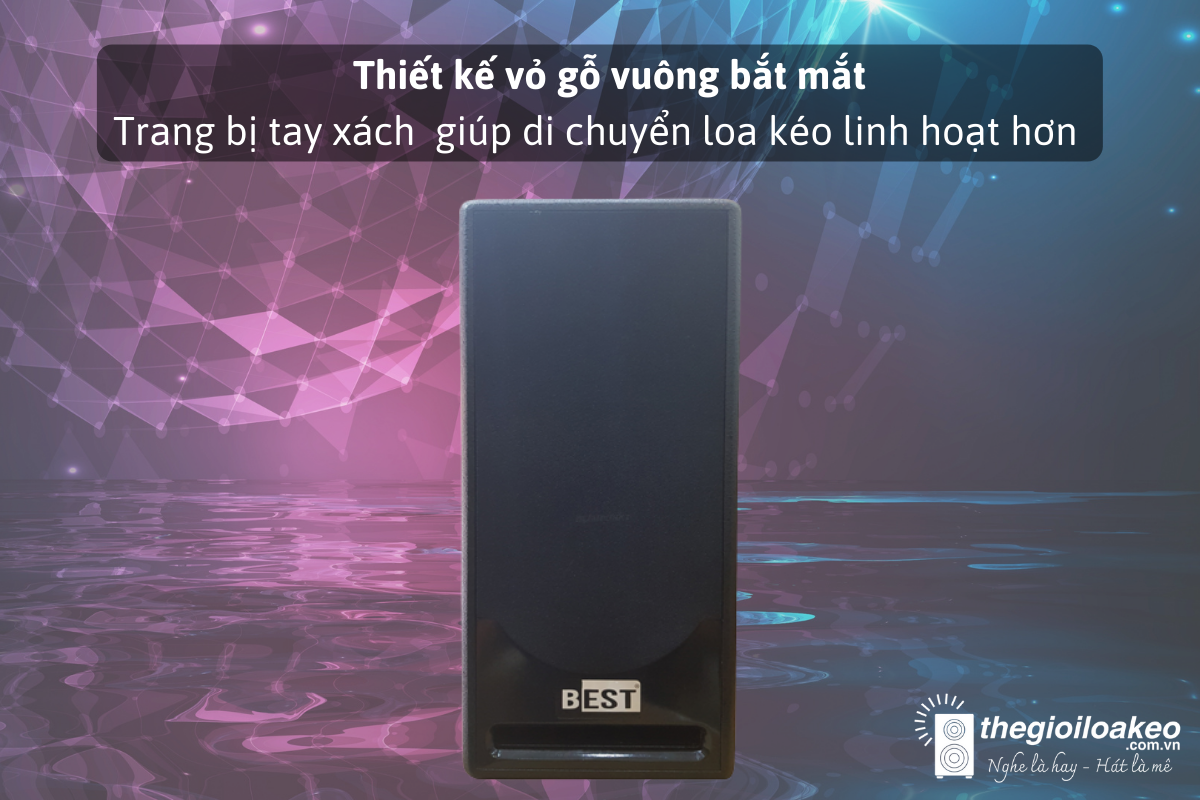 LOA KÉO KARAOKE DI ĐỘNG BEST BOSS II – Loa 3 đường tiếng - Điện Máy Plus