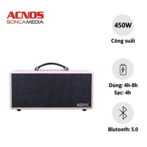 Loa Xách Tay Acnos KS363H-Bass 15