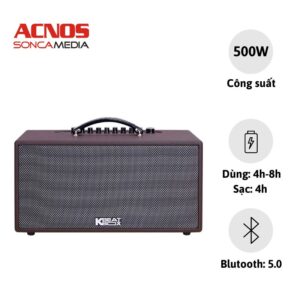 Loa Xách Tay Acnos CS391-2 Bass 15 (3 ĐT)