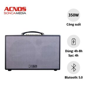 Loa karaoke xách tay Acnos CS201PU-Bass25 (3 ĐT)