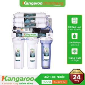 Máy lọc nước Kangaroo KG100HG Không Vỏ Tủ Lắp Gầm Chậu