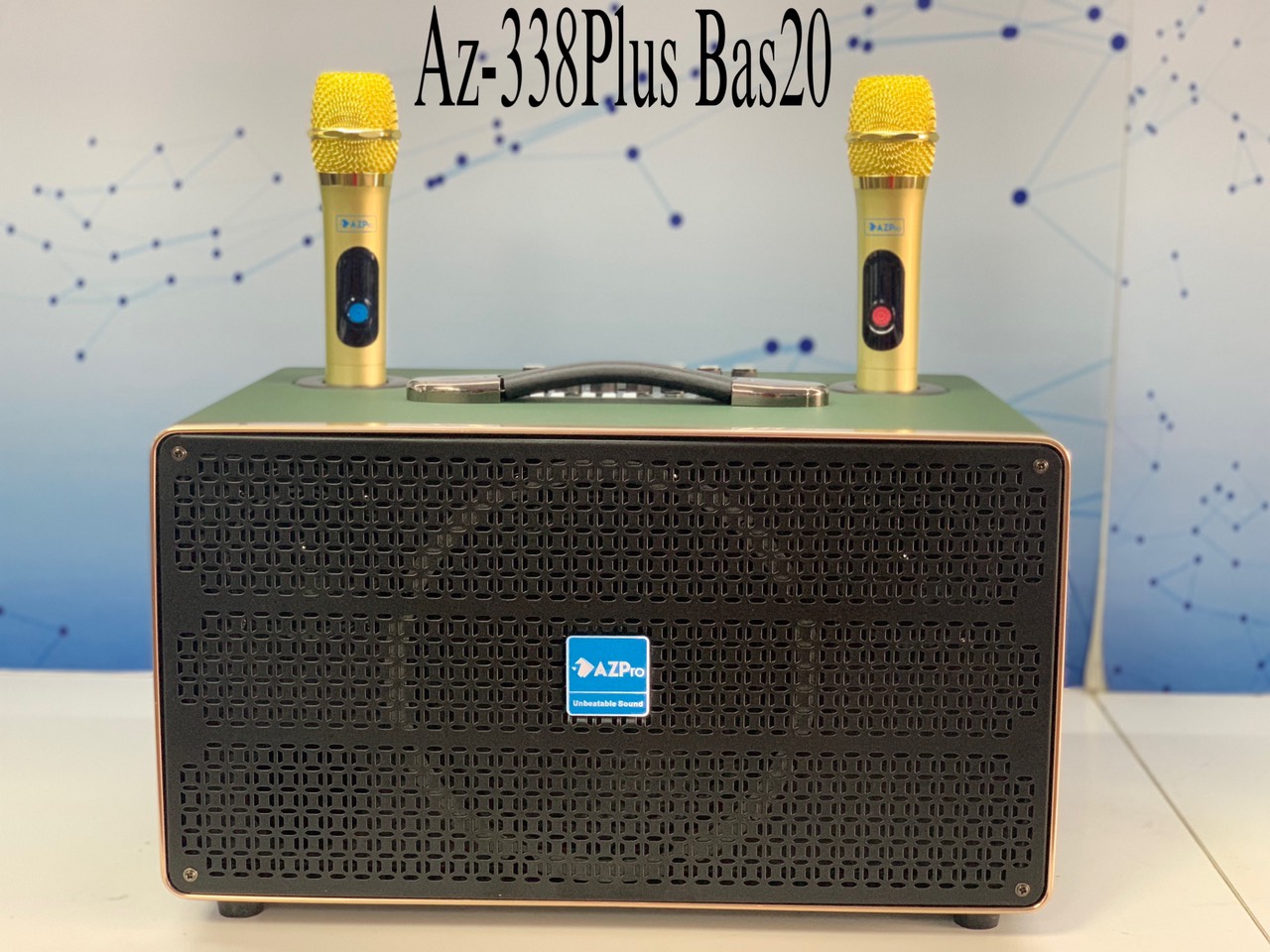 Loa Xách Tay AZ-338 Plus Bas 20 - Điện Máy Plus