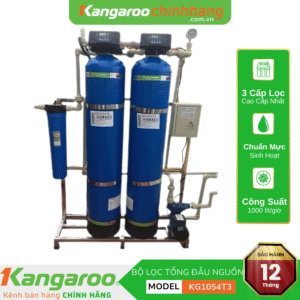 Bộ lọc nước tổng đầu nguồn Kangaroo KG1054T3, Van tự động