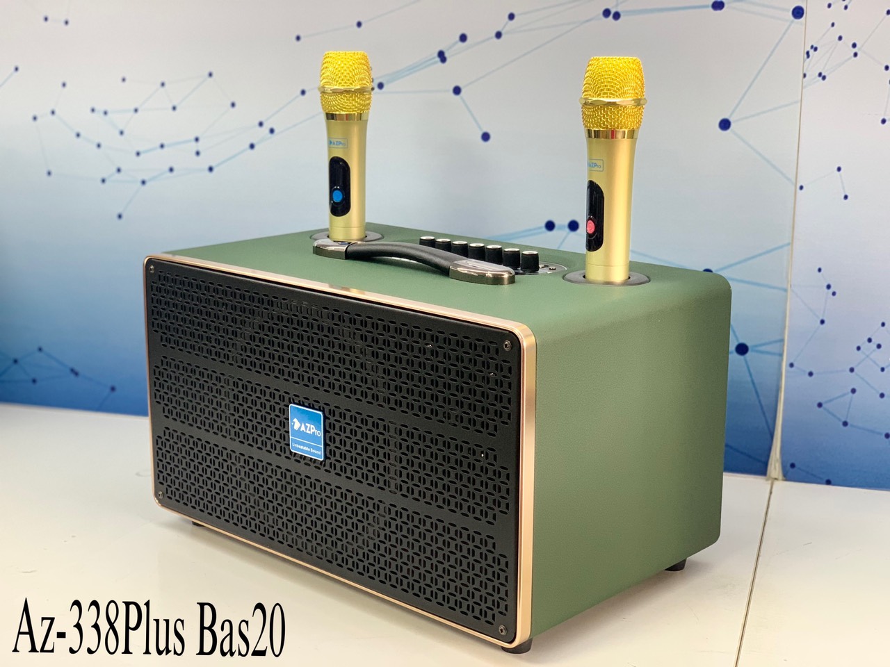 Loa Xách Tay AZ-338 Plus Bas 20 - Điện Máy Plus