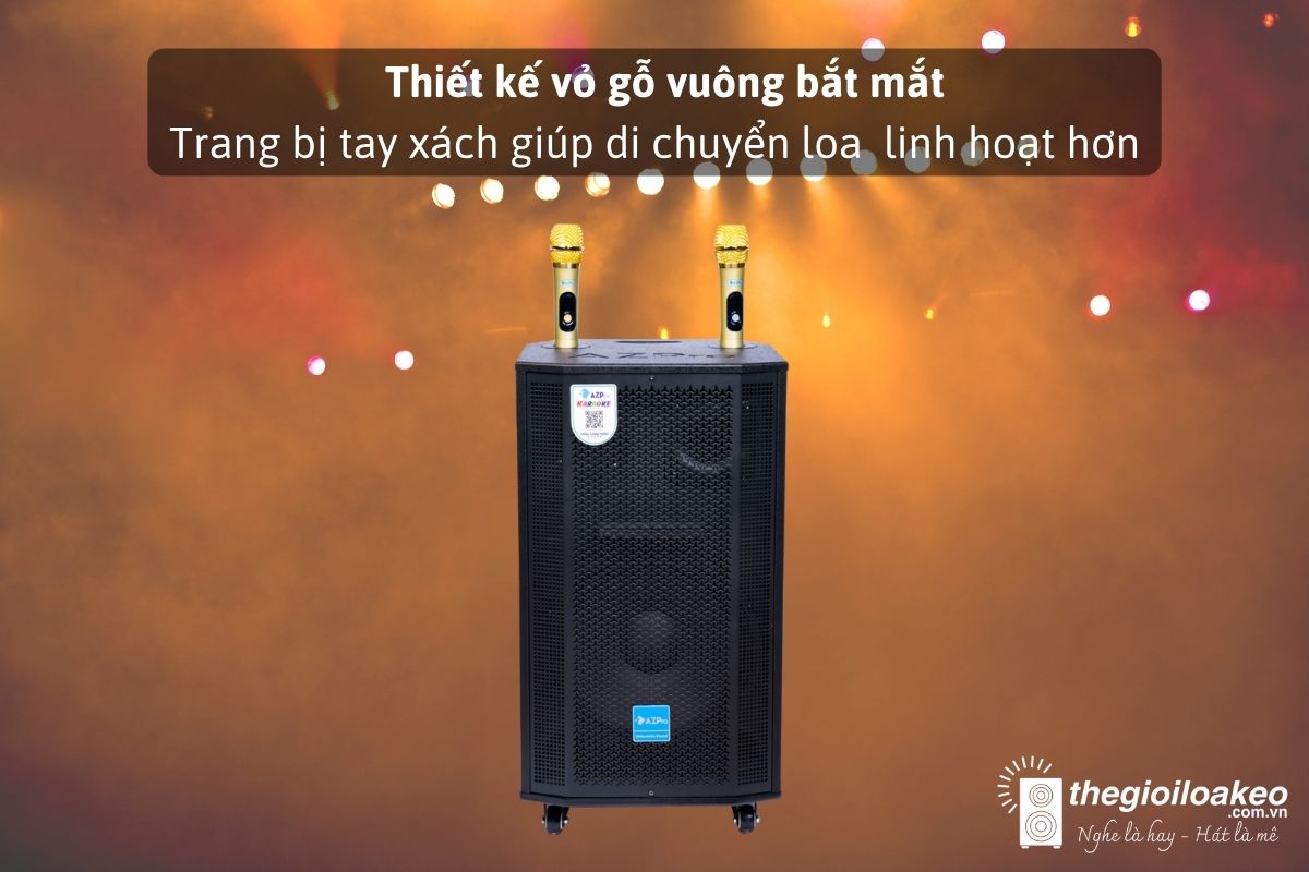 Loa Kéo AZ-1208A Bas 30 (3 ĐT) - Điện Máy Plus