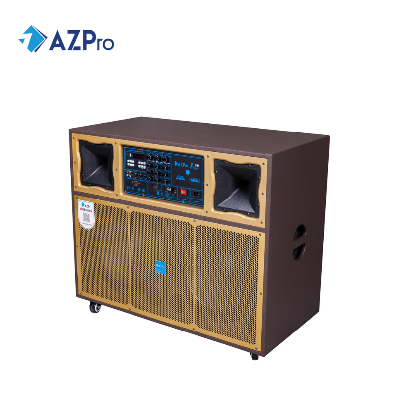 Loa Kéo KARAOKE AZ-216A (2 Bas40 Ngang) - Hàng Nhập Khẩu