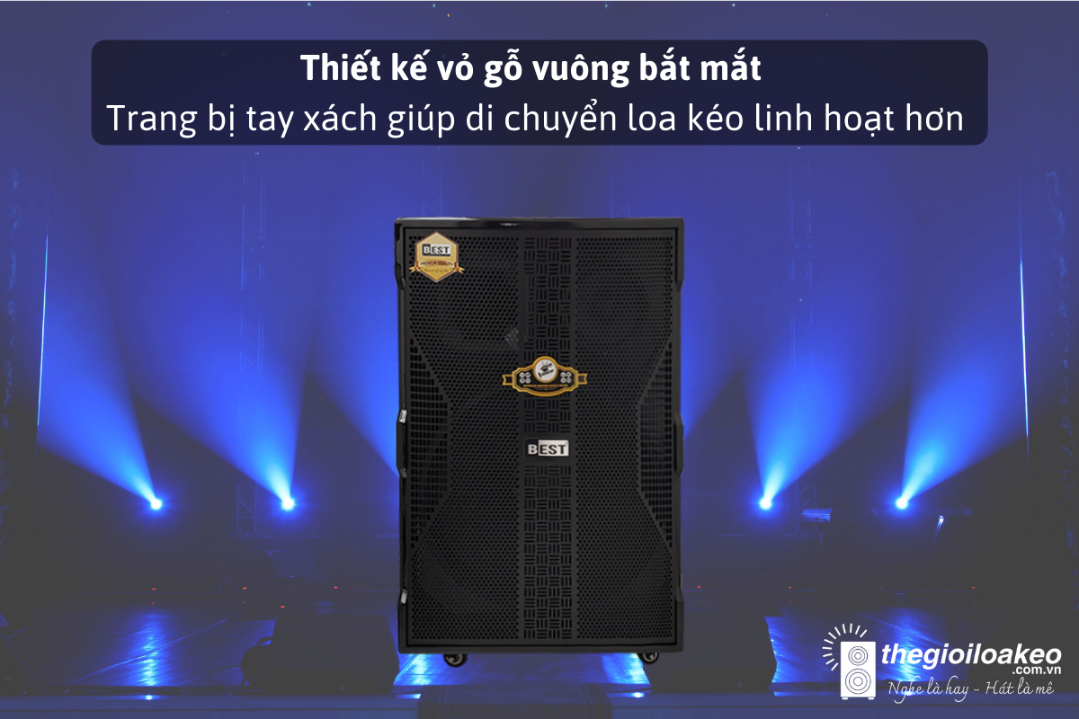 LOA KÉO KARAOKE DI ĐỘNG BEST 6900 PLUS - Điện Máy Plus
