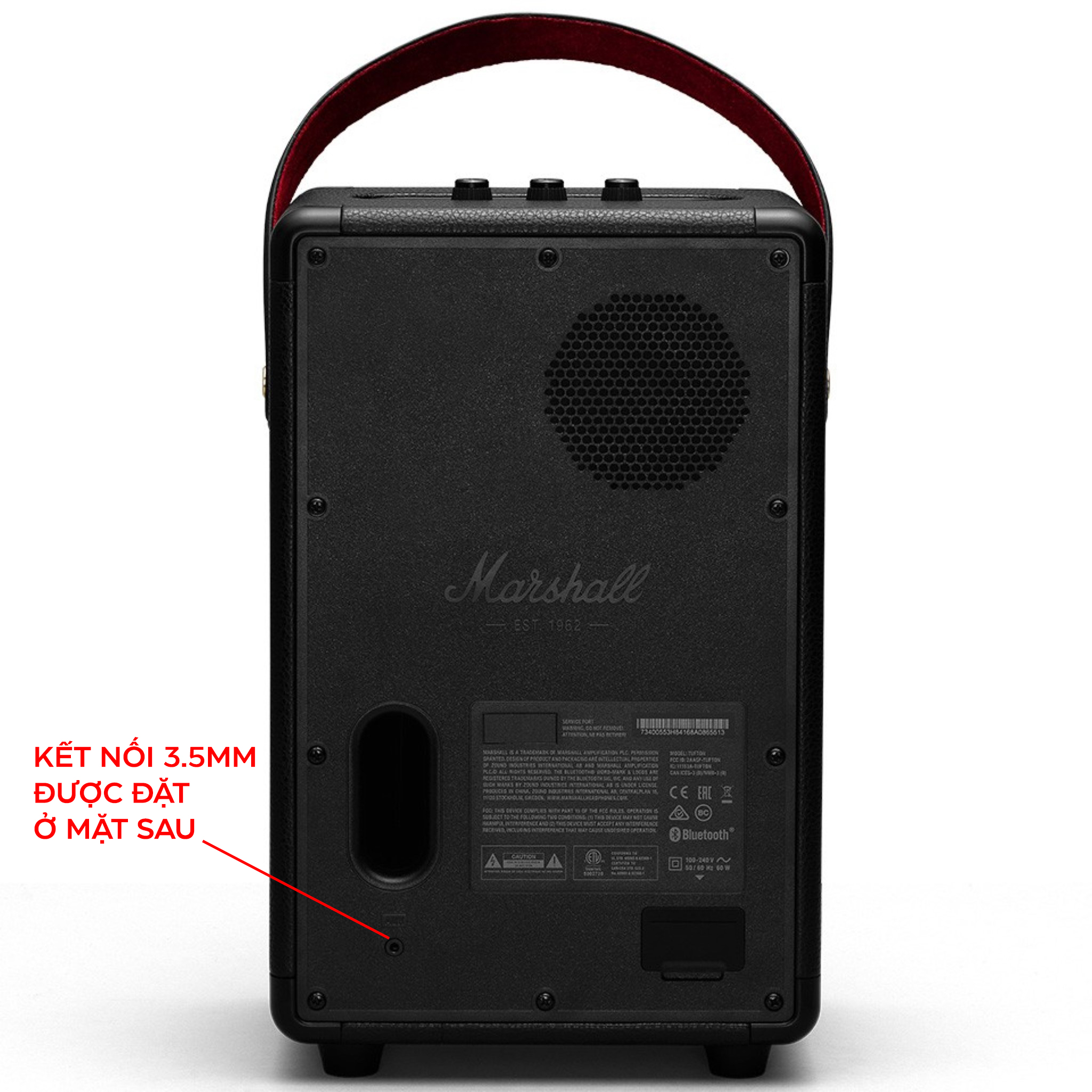 LOA MARSHALL TUFTON II – MÀU ĐEN - Điện Máy Plus