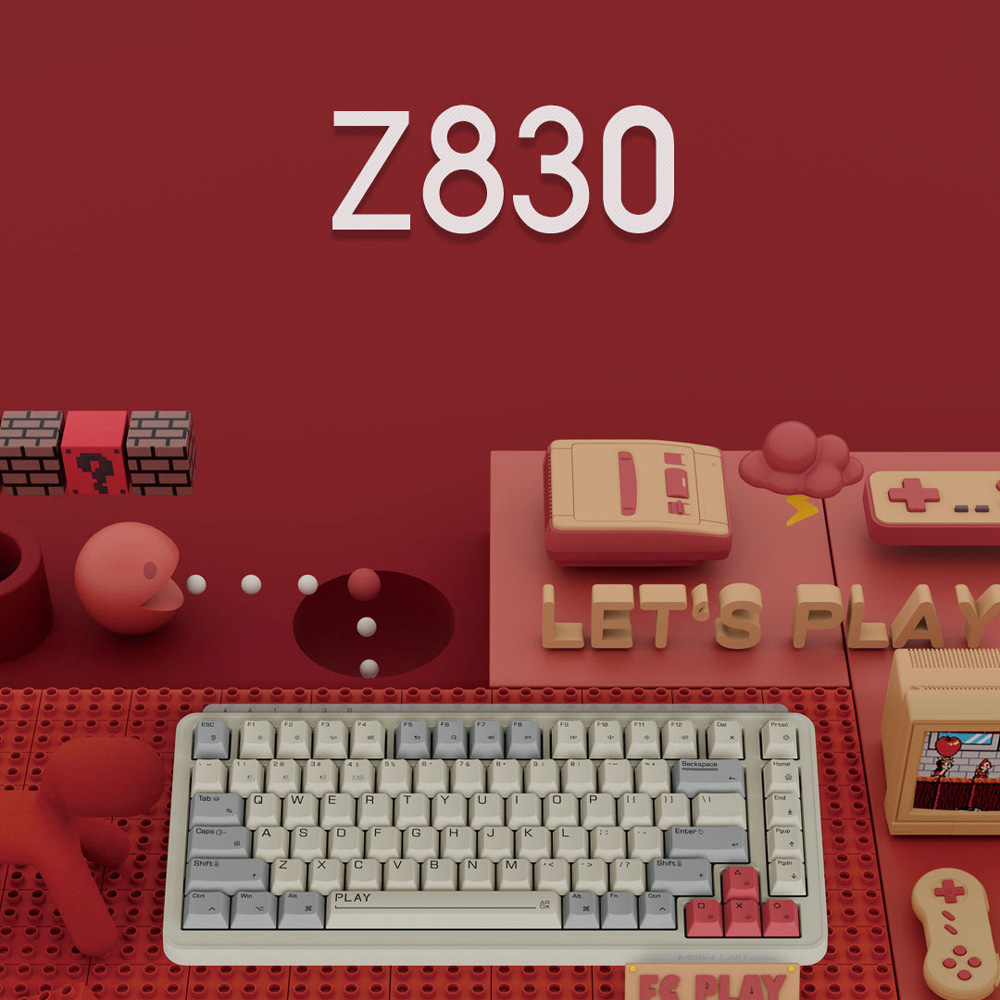 Bàn phím cơ Xiaomi MIIIW ART Z830 – Không dây, Switch Gateron G Pro, RGB, Hotswap, Gasket mount, 83 phím chính hãng Bàn phím cơ Xiaomi MIIIW ART Z830 – Không dây, Switch Gateron G Pro, RGB, Hotswap, Gasket mount, 83 phím - Điện Máy Plus