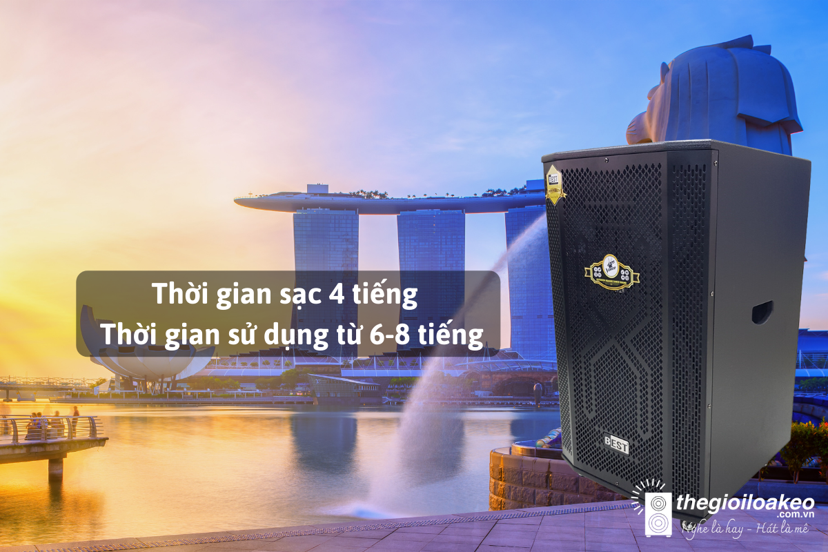 LOA KÉO KARAOKE DI ĐỘNG BEST 6850 - Điện Máy Plus