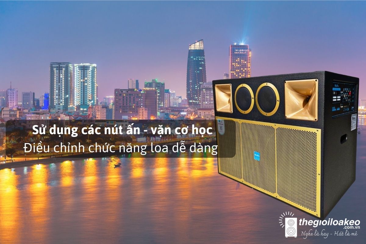 Loa Kéo KARAOKE AZ-216D (2 Bas40 Ngang) chính hãng Loa Kéo KARAOKE AZ-216D (2 Bas40 Ngang) - Điện Máy Plus