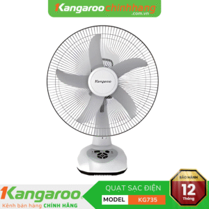 Quạt sạc điện Kangaroo KG735