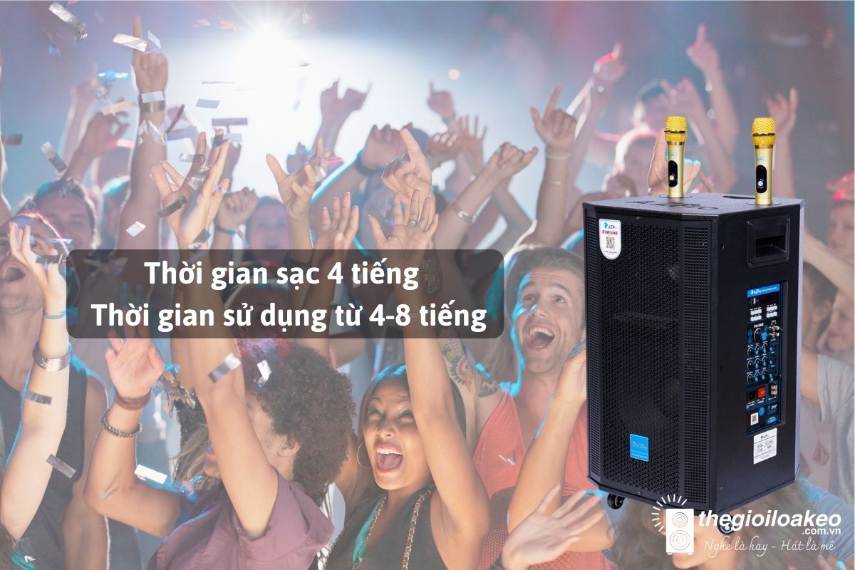 Loa Kéo AZ-1208A Bas 30 (3 ĐT) - Điện Máy Plus