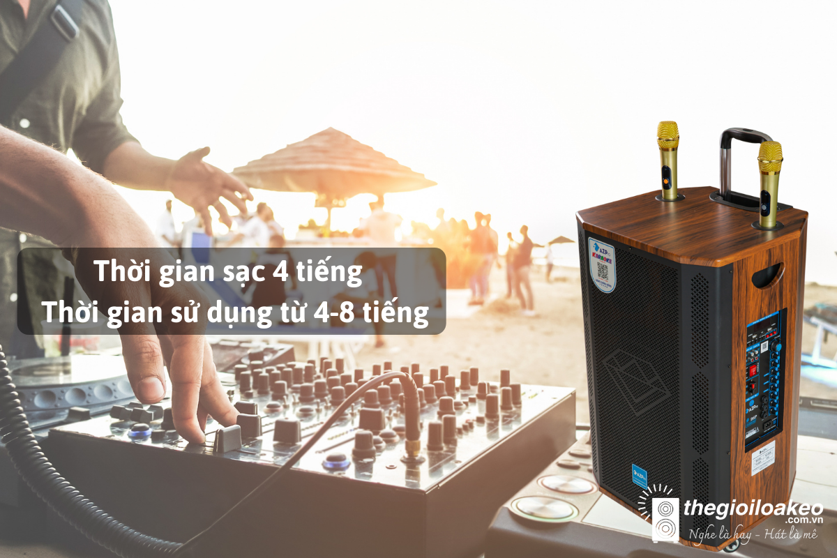 Loa Kéo KARAOKE AZ-2506 Bas40 (3 ĐT) - Điện Máy Plus