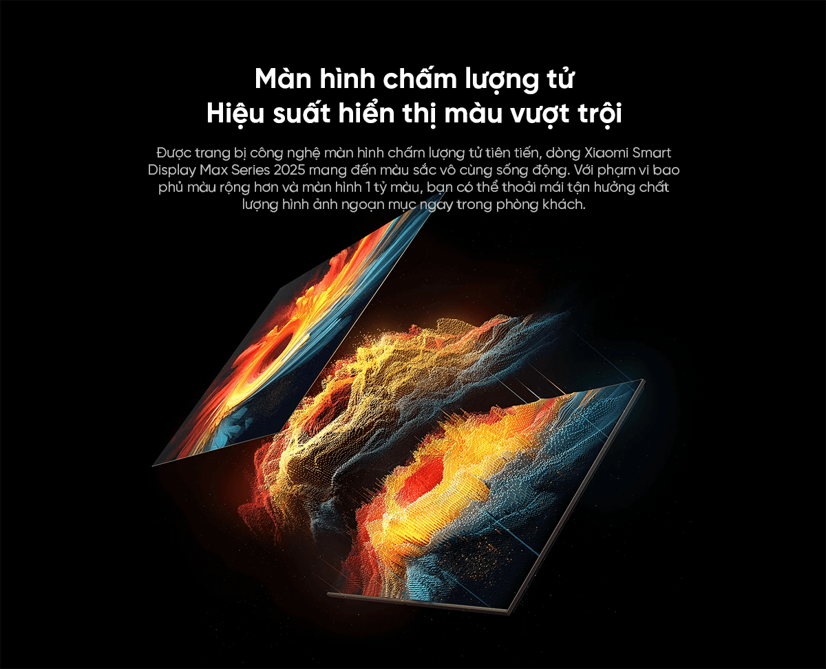 Tivi Xiaomi Max 85 85 inch 2025 – Màn QLED-Bản Quốc Tế - Điện Máy Plus