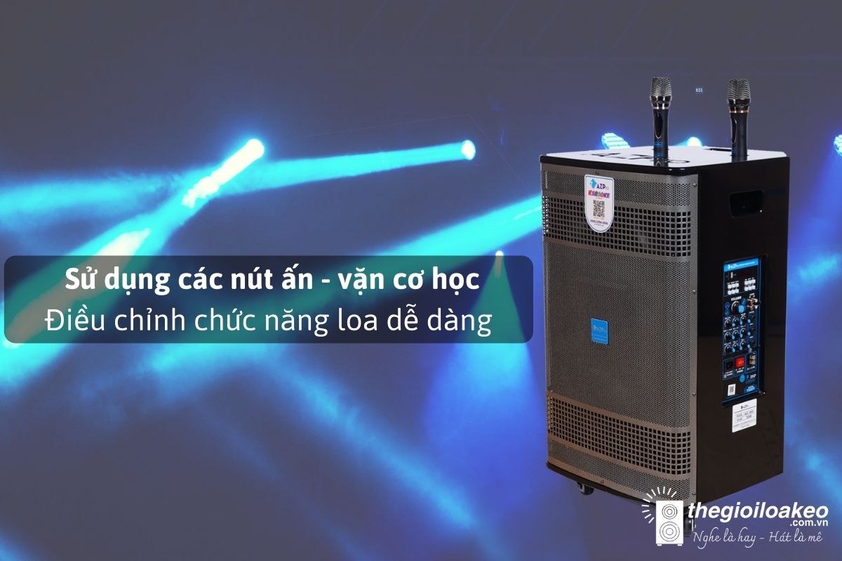 Loa Kéo AZ-359 Bas40 (3 ĐT) chính hãng Loa Kéo AZ-359 Bas40 (3 ĐT) - Điện Máy Plus