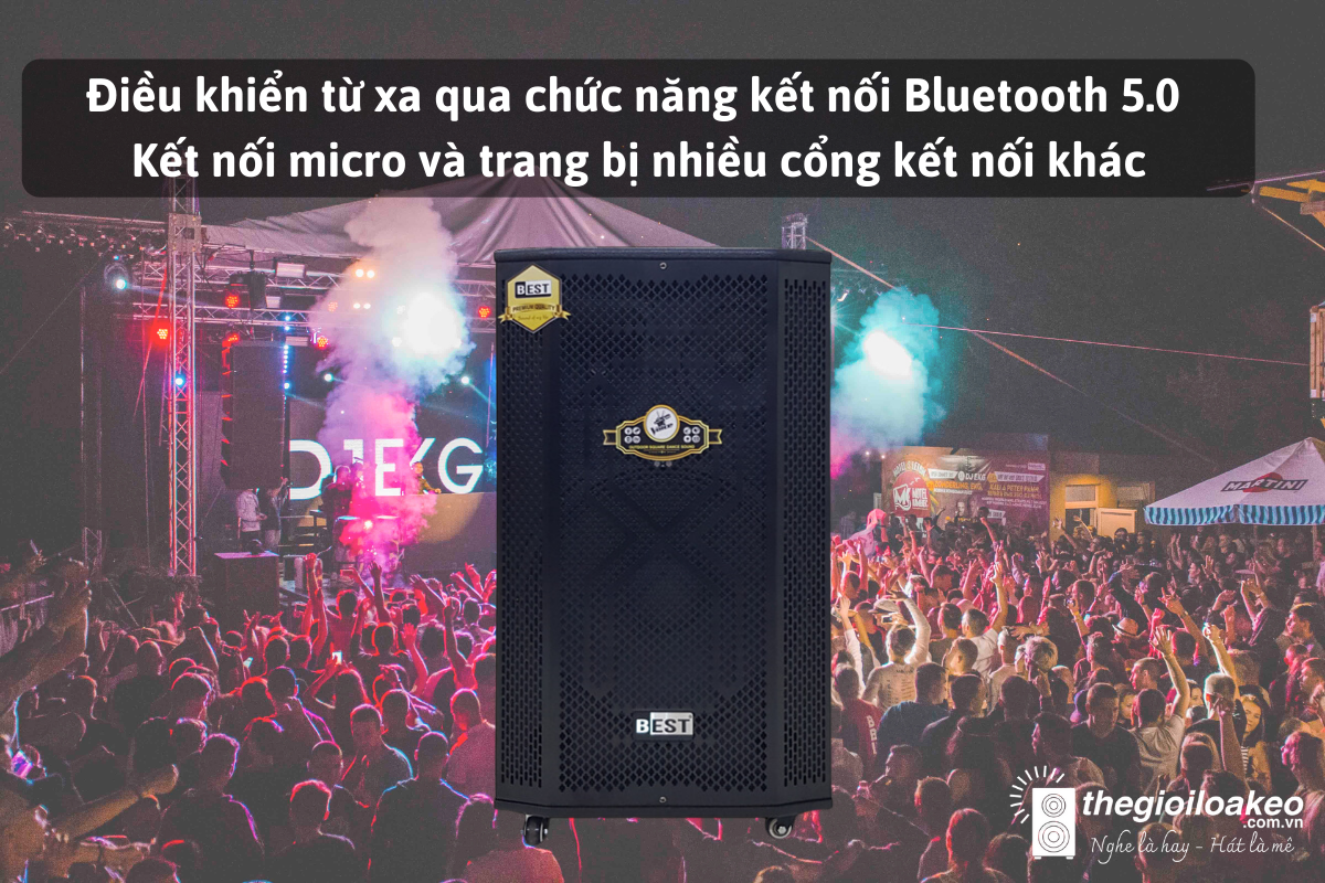 LOA KÉO KARAOKE DI ĐỘNG BEST 6850 - Điện Máy Plus
