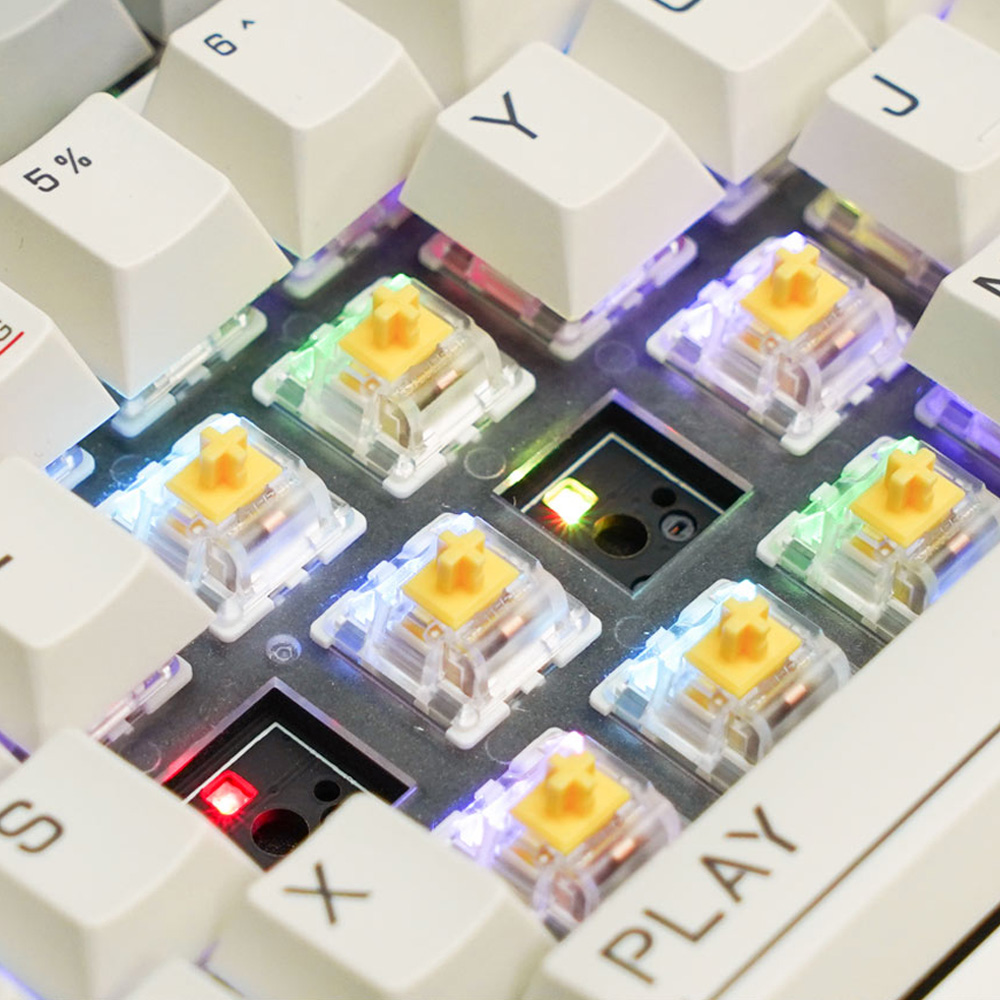 Bàn phím cơ Xiaomi MIIIW ART Z830 – Không dây, Switch Gateron G Pro, RGB, Hotswap, Gasket mount, 83 phím chính hãng Bàn phím cơ Xiaomi MIIIW ART Z830 – Không dây, Switch Gateron G Pro, RGB, Hotswap, Gasket mount, 83 phím - Điện Máy Plus