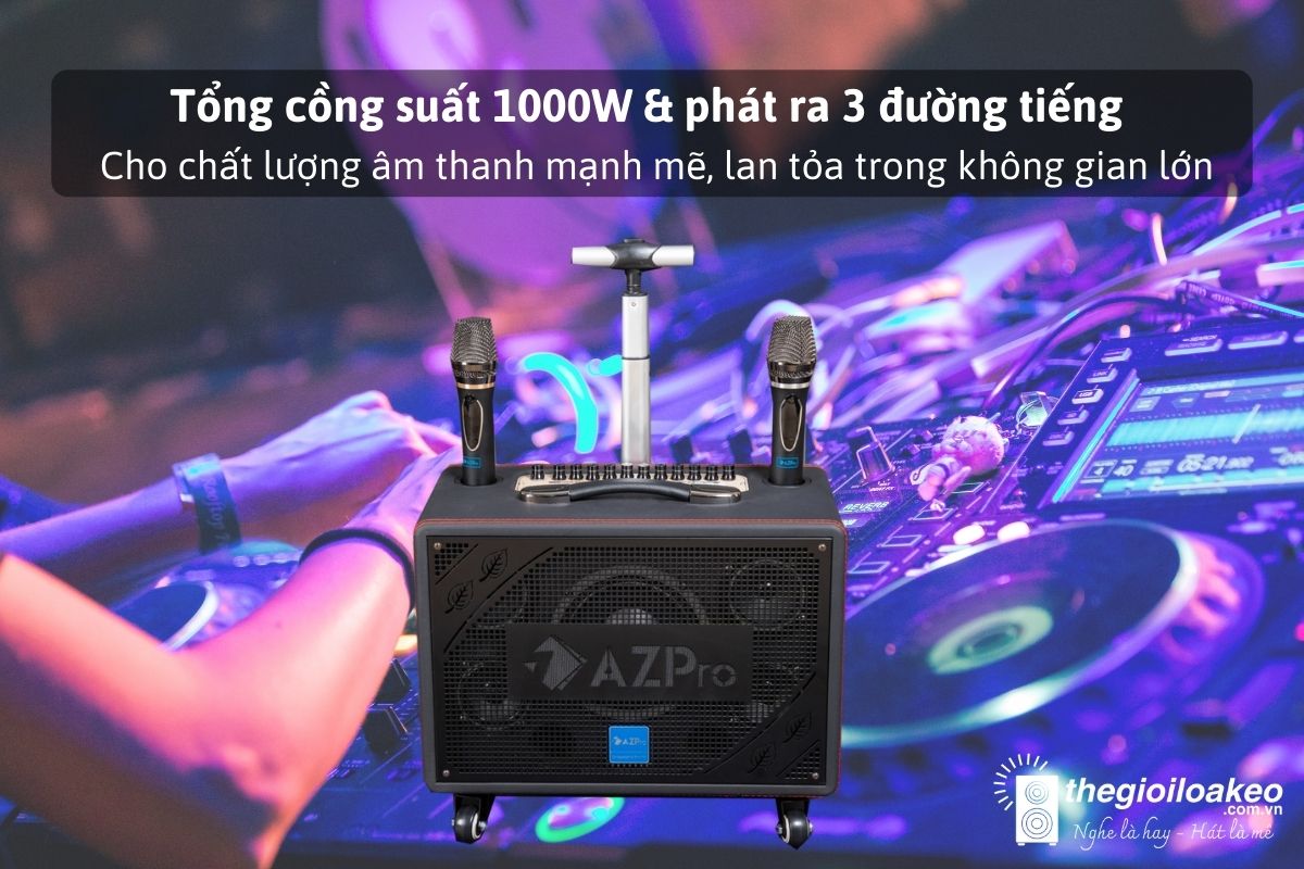 Loa Kéo AZ-316 Bas 15 (Loa 2.1) chính hãng Loa Kéo AZ-316 Bas 15 (Loa 2.1) - Điện Máy Plus