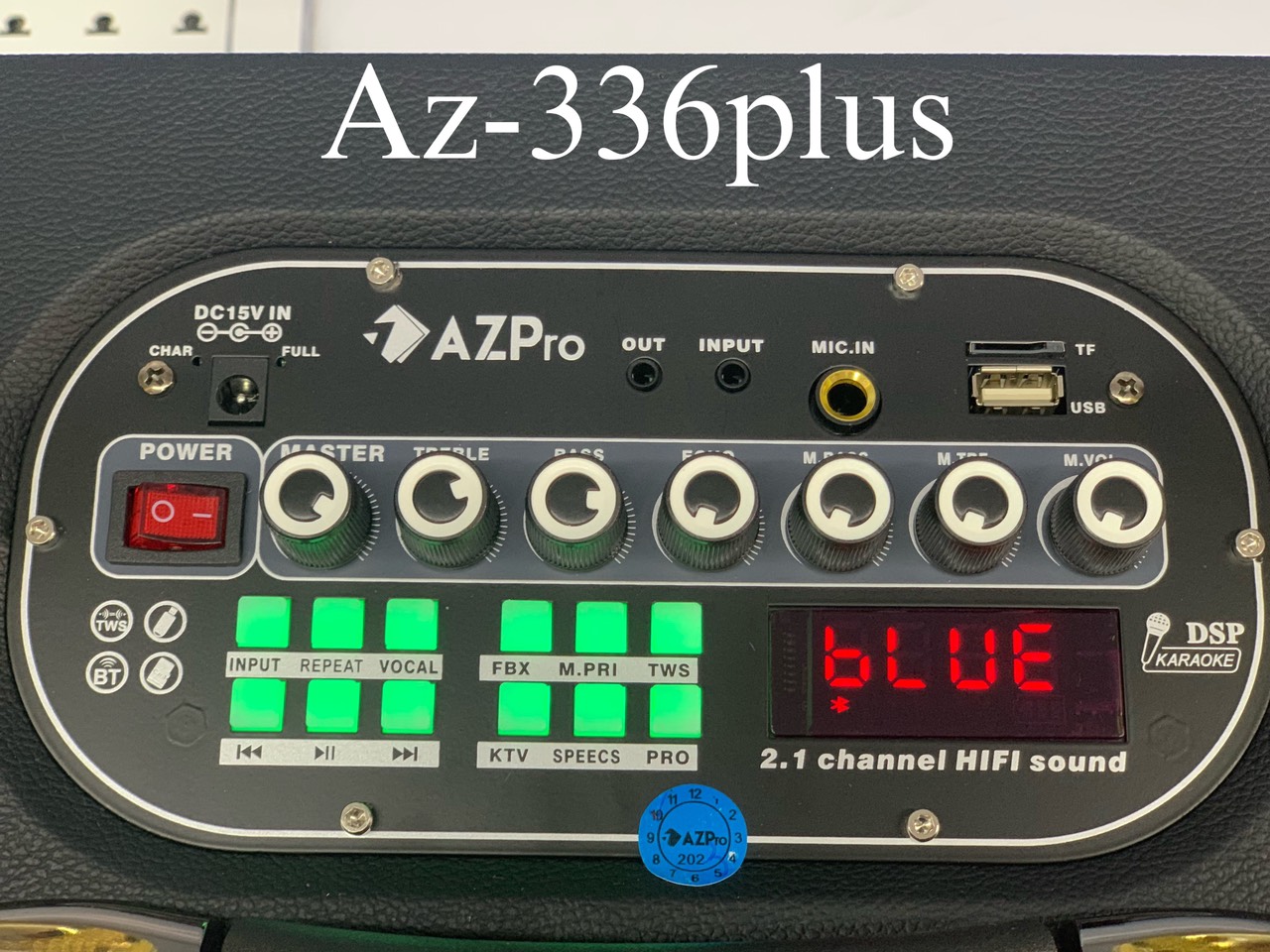 Loa Xách Tay AZ-336 Plus Bas 15 - Điện Máy Plus