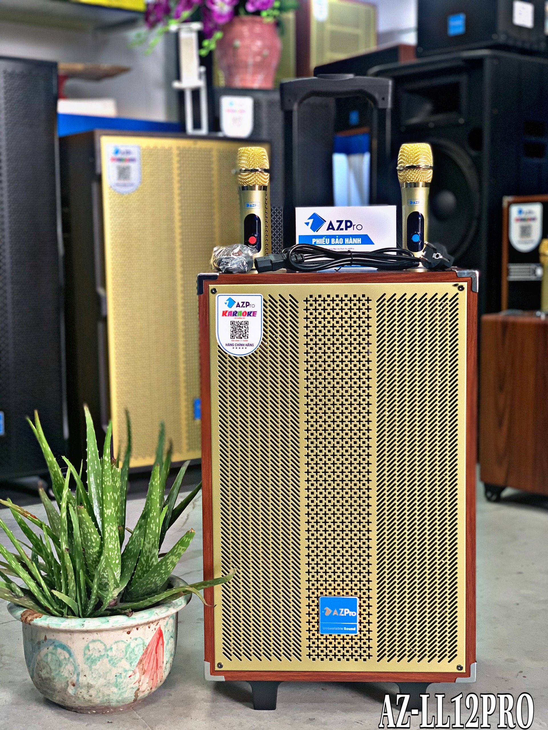 Loa Kéo AZ-LL12 Pro Bas 30 chính hãng Loa Kéo AZ-LL12 Pro Bas 30 - Điện Máy Plus