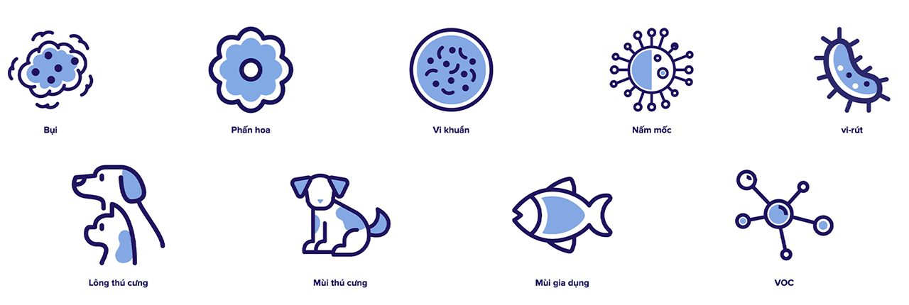 Levoit Core 300S máy lọc không khí diện tích 20 m² chính hãng Levoit Core 300S máy lọc không khí diện tích 20 m² - Điện Máy Plus