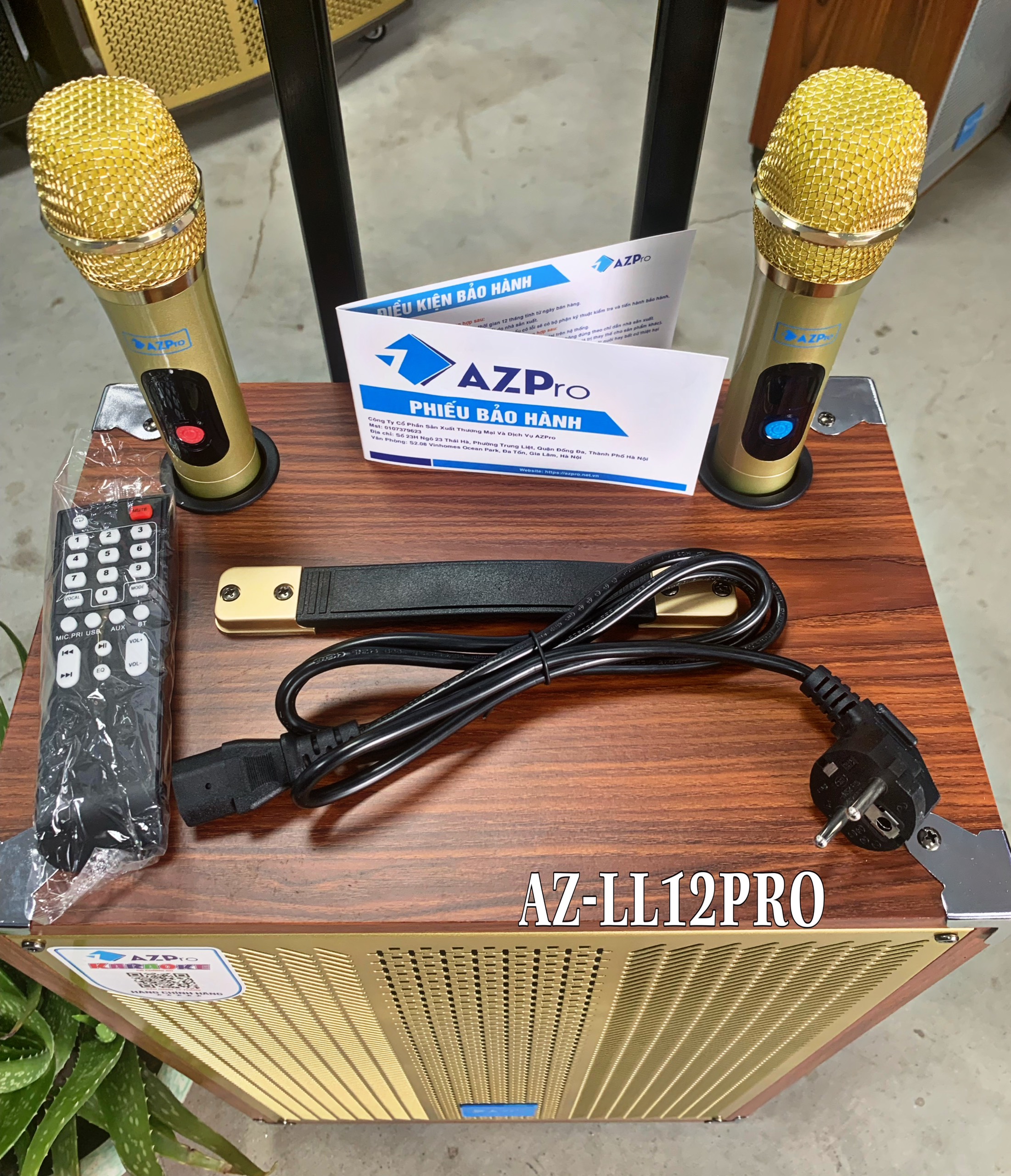 Loa Kéo AZ-LL12 Pro Bas 30 chính hãng Loa Kéo AZ-LL12 Pro Bas 30 - Điện Máy Plus