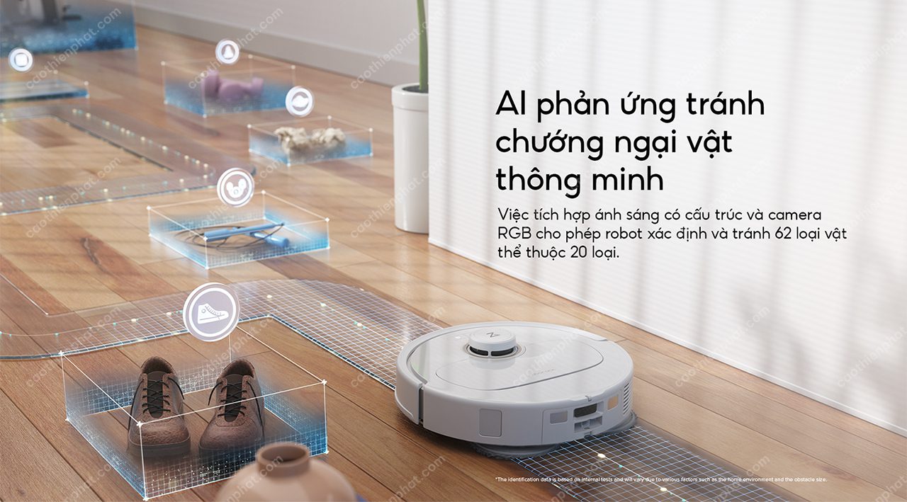 Robot hút bụi Roborock Q Revo MaxV - Điện Máy Plus
