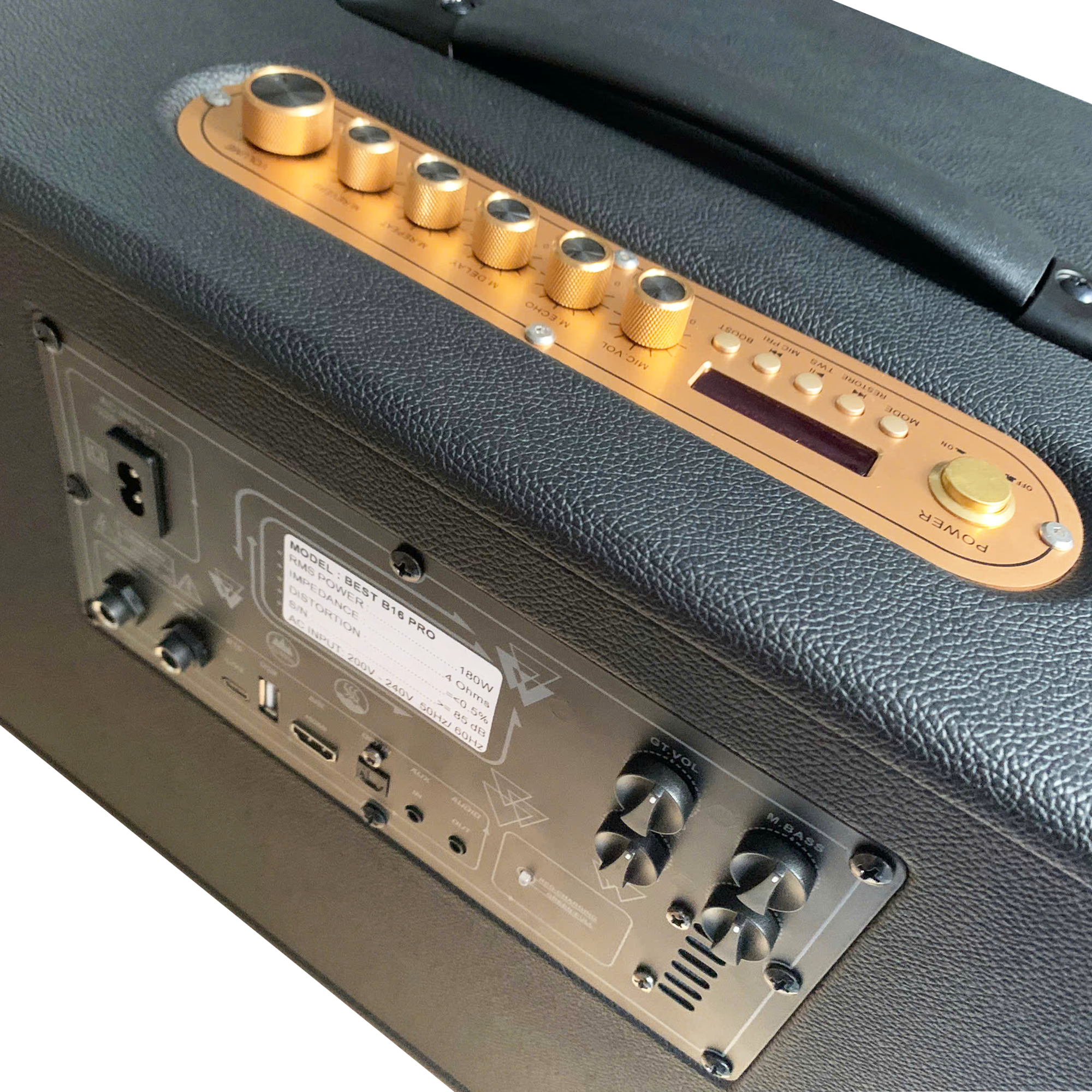 LOA KARAOKE DI ĐỘNG XÁCH TAY BEST B16 PRO - Điện Máy Plus