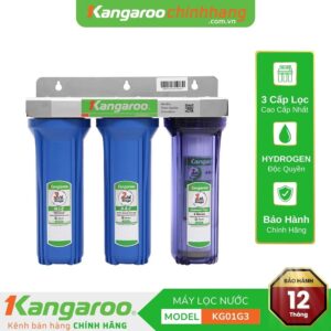 Máy lọc nước nấu ăn Kangaroo KG01G3 - 3 Lõi Chuẩn Nước Sinh Hoạt
