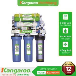 Máy lọc nước Kangaroo KG108A KV Tích hợp lõi Asen và Đèn UV