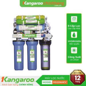 Máy lọc nước Kangaroo KG104A KV - Tích hợp Lõi Asen và Đèn UV