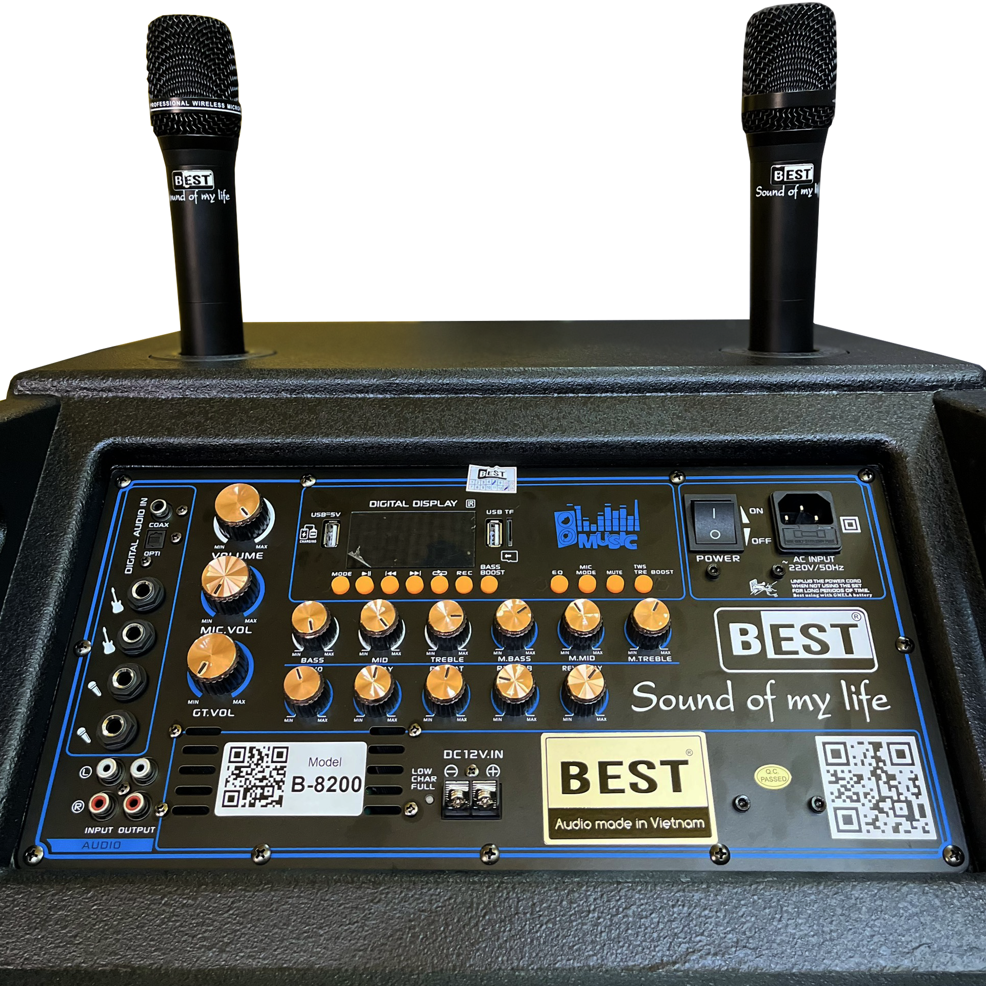 Loa Kéo KARAOKE Best-B8200 (2 Bass 40 Đứng) - Điện Máy Plus