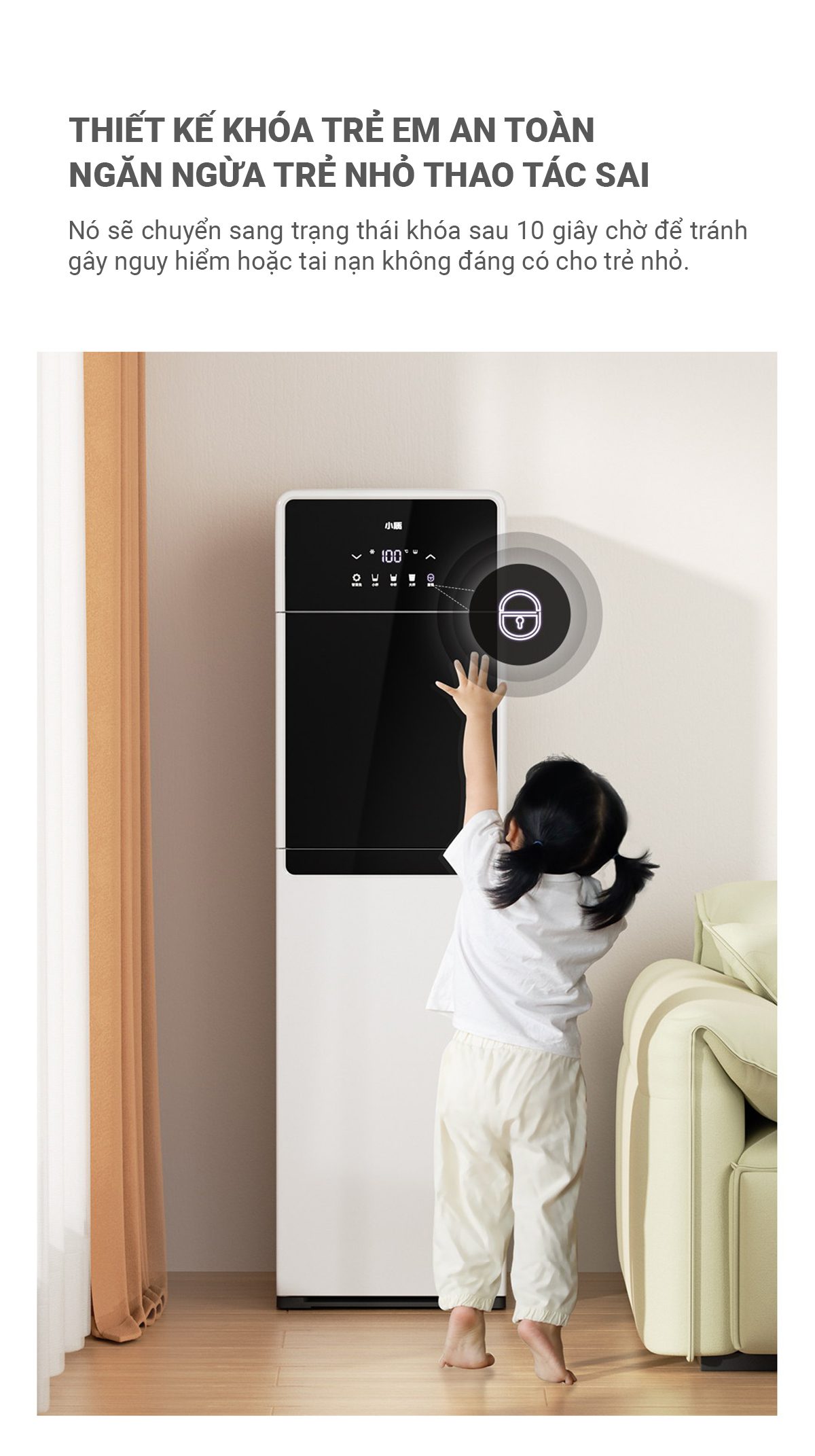 Cây Nước Nóng Lạnh YD9508 - Điện Máy Plus