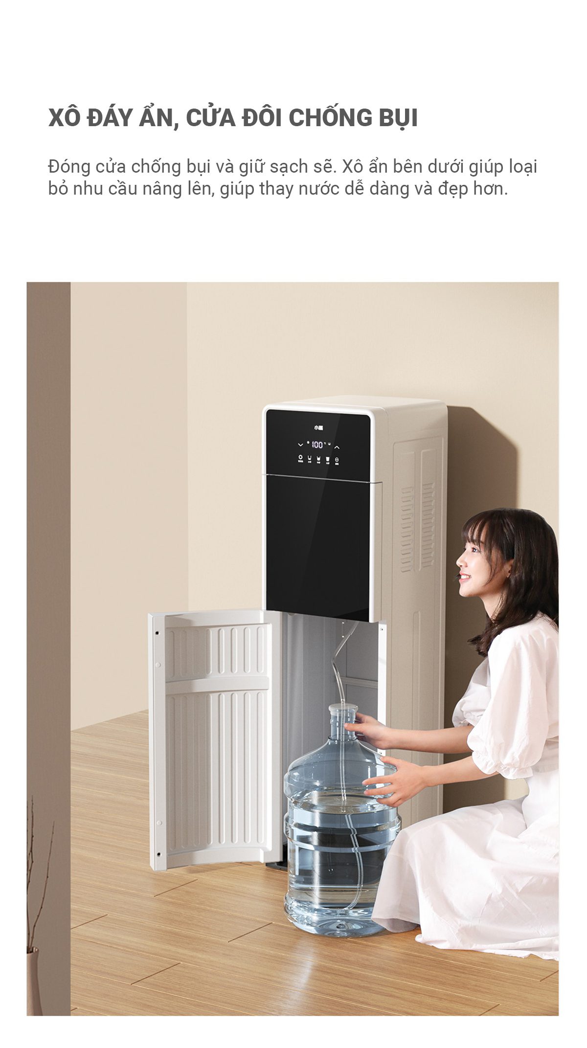 Cây Nước Nóng Lạnh YD9508 - Điện Máy Plus