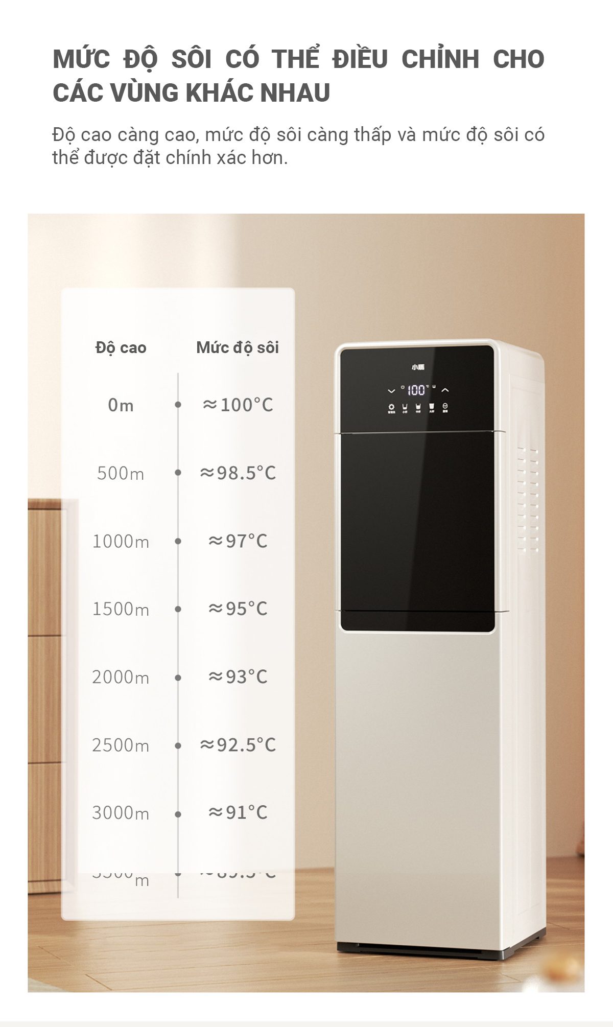 Cây Nước Nóng Lạnh YD9508 - Điện Máy Plus