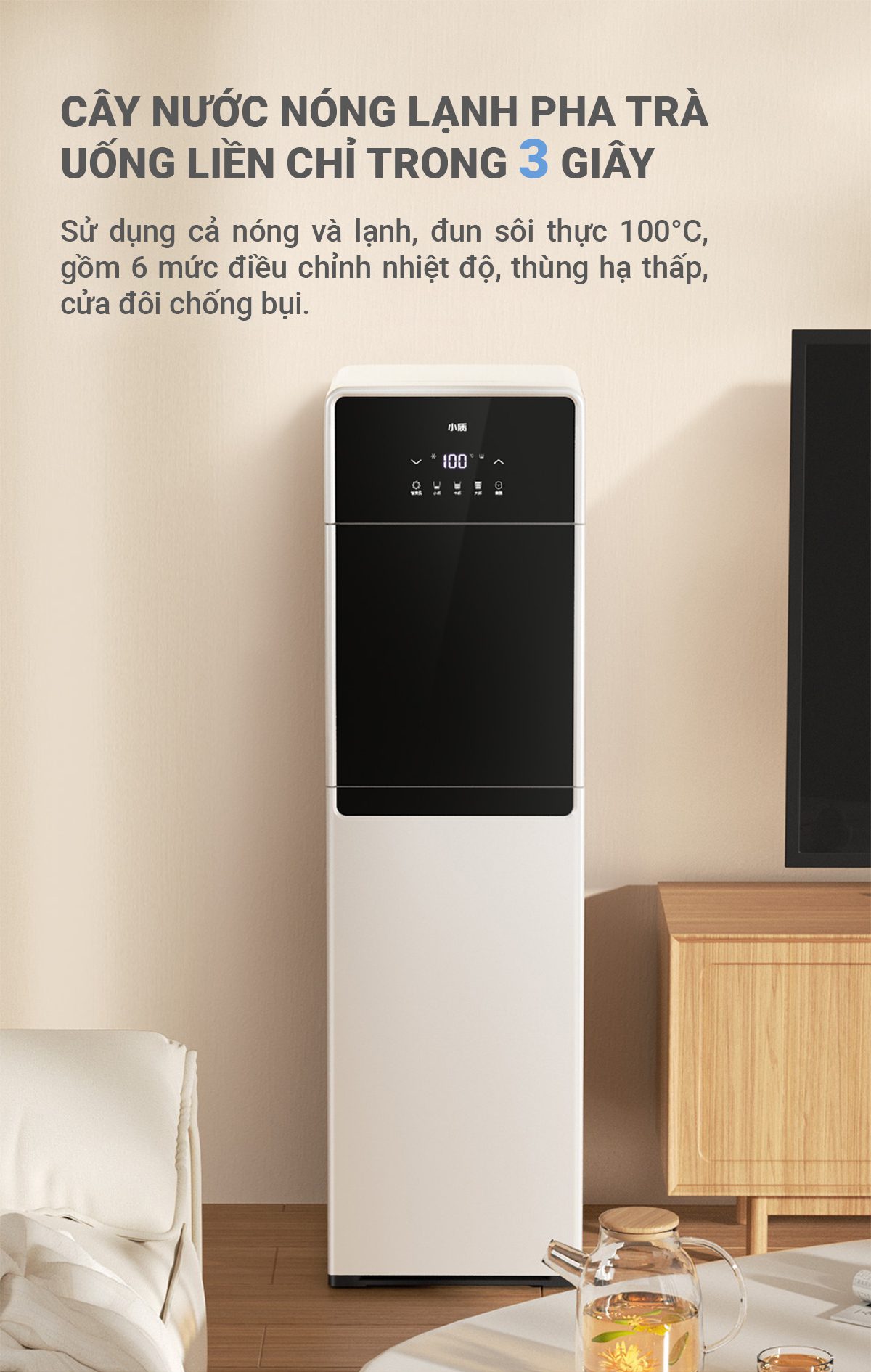 Cây Nước Nóng Lạnh YD9508 - Điện Máy Plus