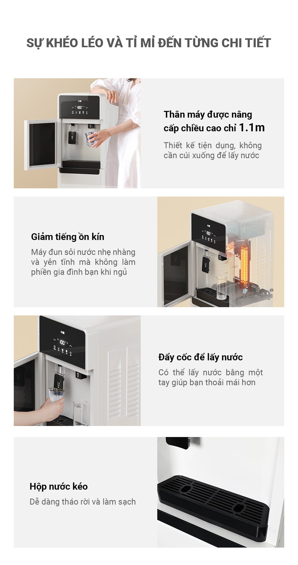 Cây Nước Nóng Lạnh YD9508 - Điện Máy Plus