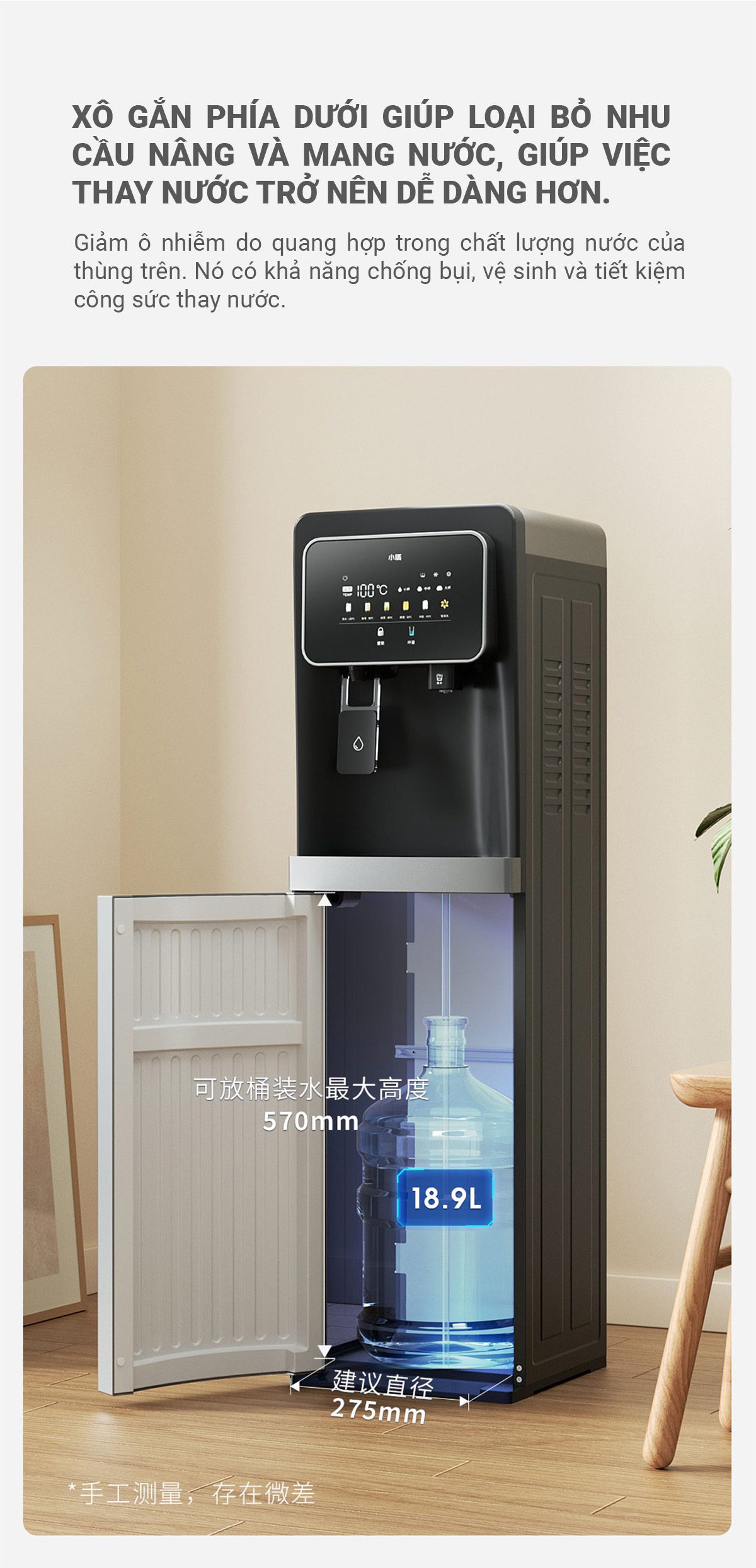 Cây Nước Nóng Lạnh YD9510 - Điện Máy Plus